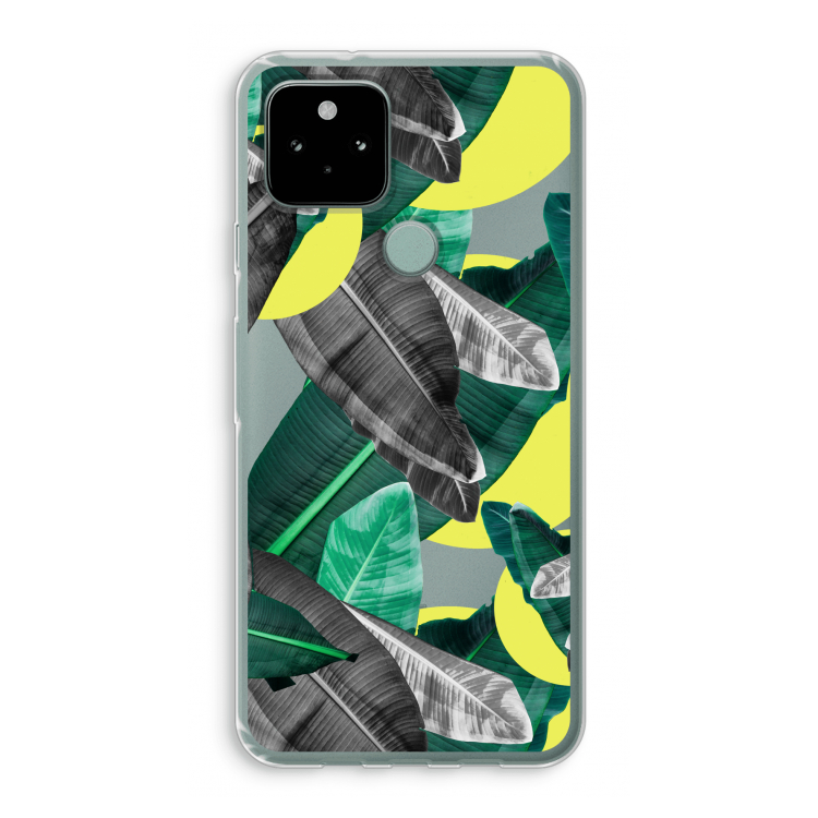 Fantasie jungle: Google Pixel 5 Transparant Hoesje