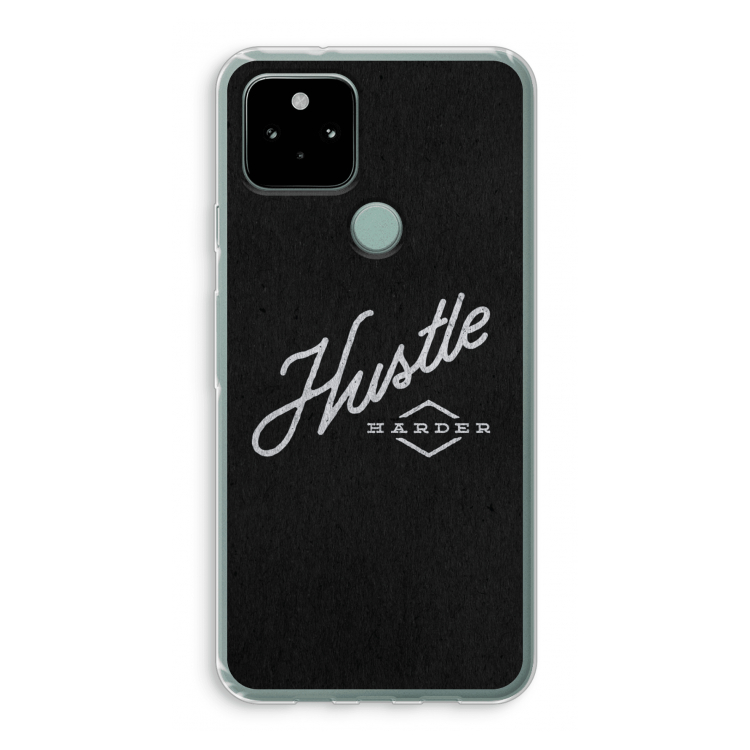 Hustle: Google Pixel 5 Transparant Hoesje