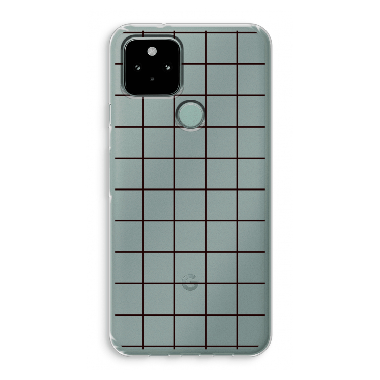 Rooster: Google Pixel 5 Transparant Hoesje