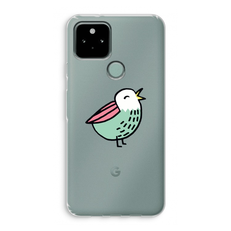 Birdy: Google Pixel 5 Transparant Hoesje