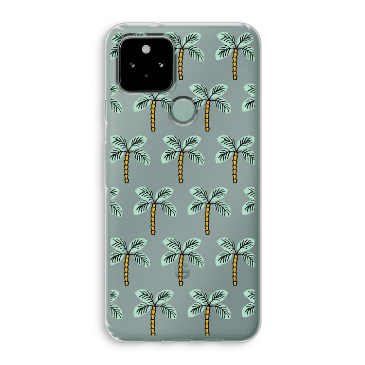 Paradise: Google Pixel 5 Transparant Hoesje