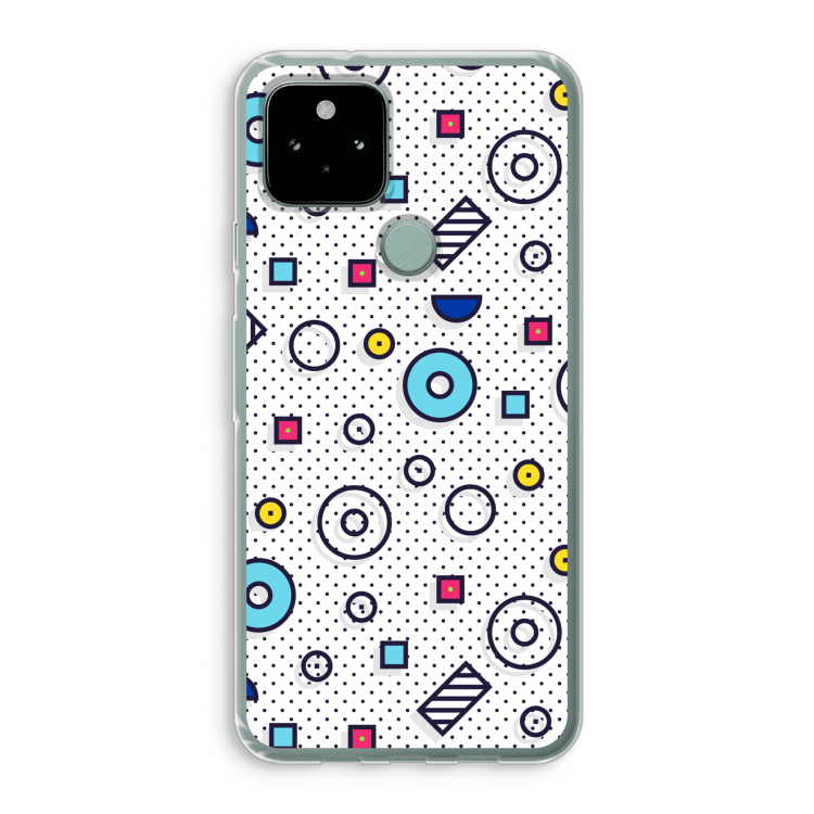 8-bit N°9: Google Pixel 5 Transparant Hoesje
