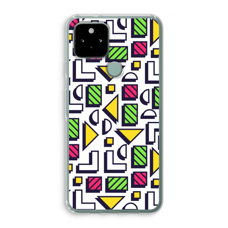 8-bit N°4: Google Pixel 5 Transparant Hoesje