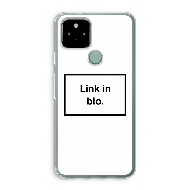 Link in bio: Google Pixel 5 Transparant Hoesje