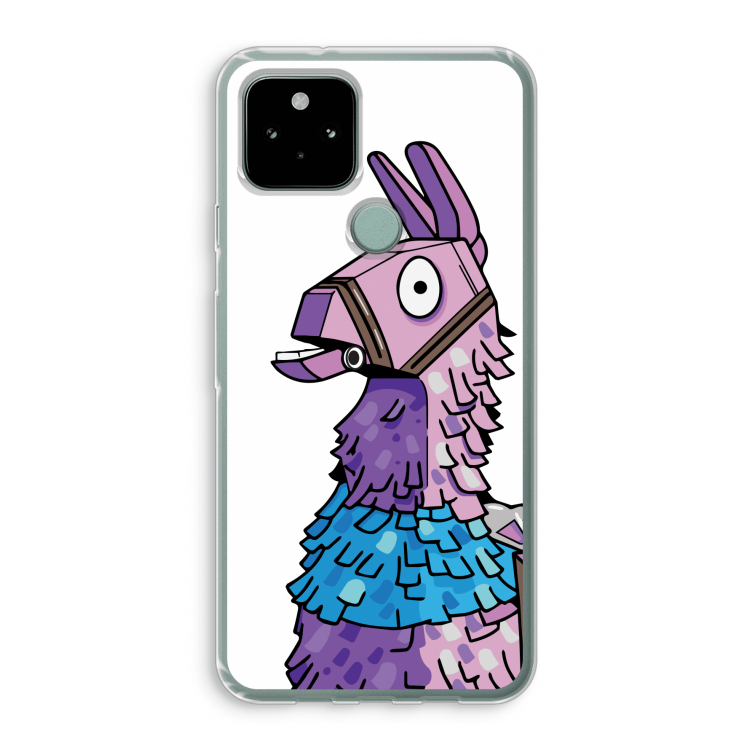 Lama: Google Pixel 5 Transparant Hoesje