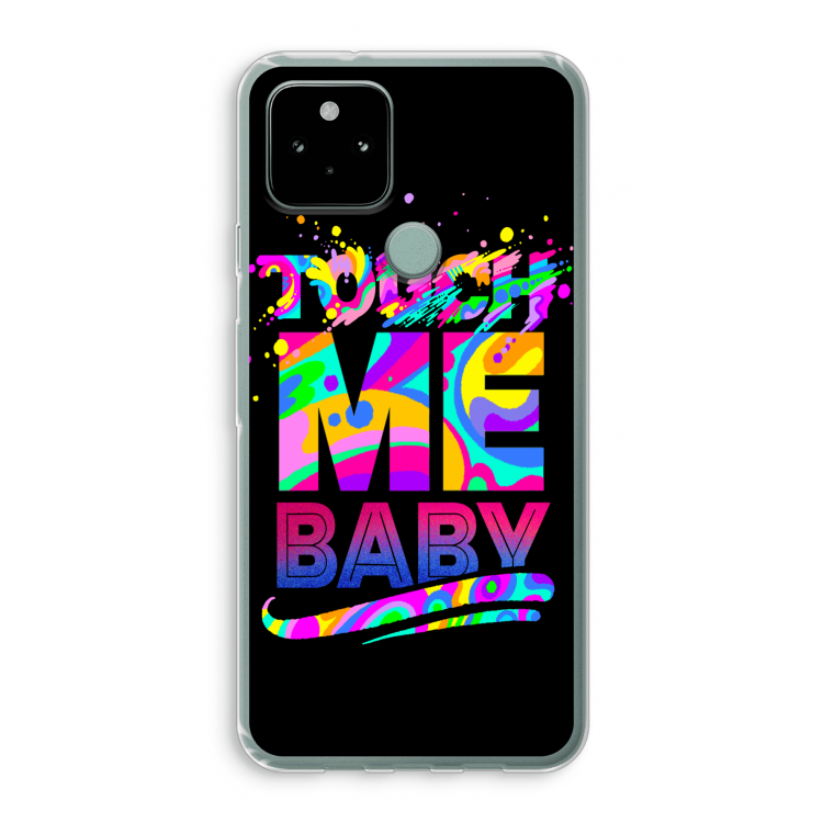 Touch Me: Google Pixel 5 Transparant Hoesje
