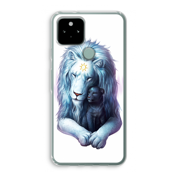 Child Of Light: Google Pixel 5 Transparant Hoesje