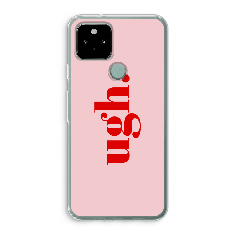 Ugh: Google Pixel 5 Transparant Hoesje