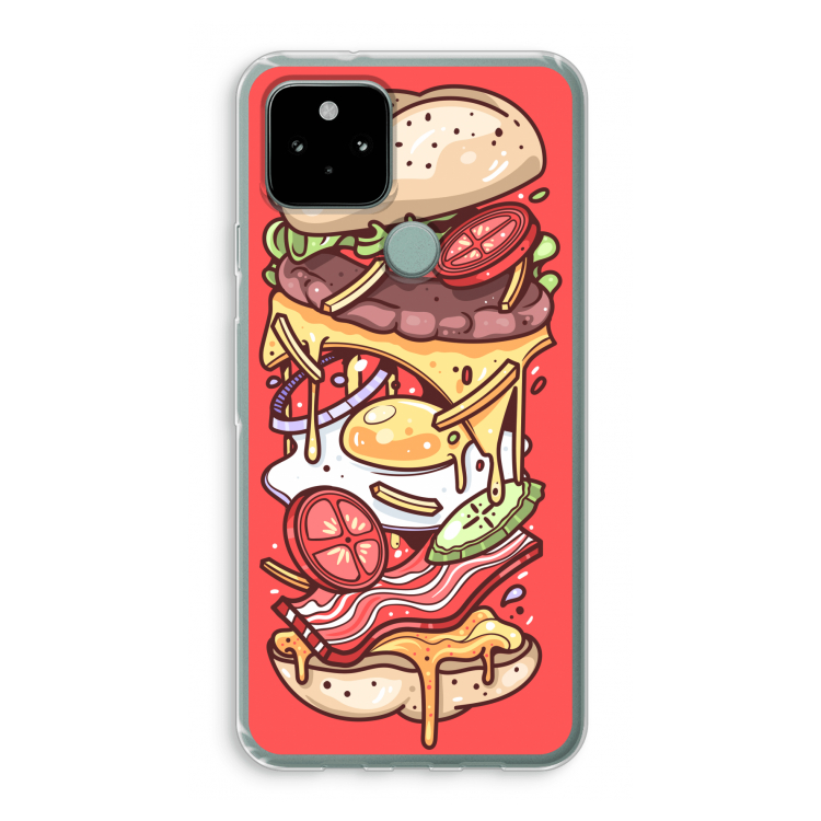 Diet Coke Please: Google Pixel 5 Transparant Hoesje