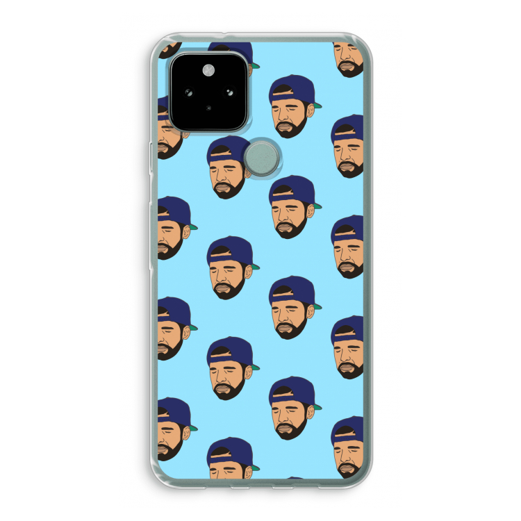 Drake Away: Google Pixel 5 Transparant Hoesje