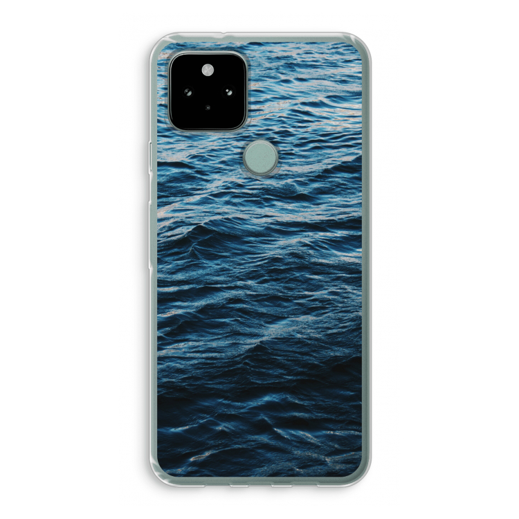 Oceaan: Google Pixel 5 Transparant Hoesje