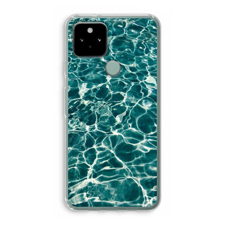 Weerkaatsing water: Google Pixel 5 Transparant Hoesje