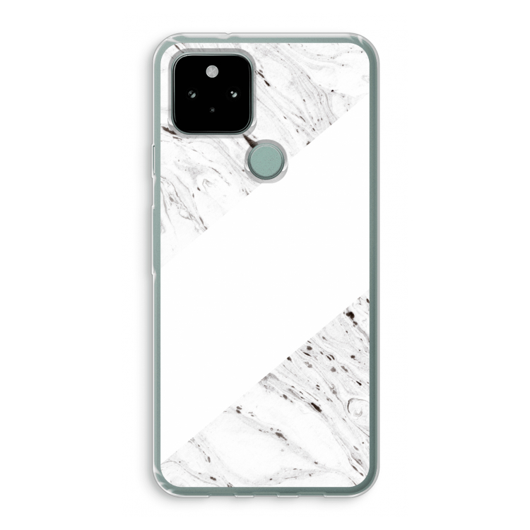 Biggest stripe: Google Pixel 5 Transparant Hoesje