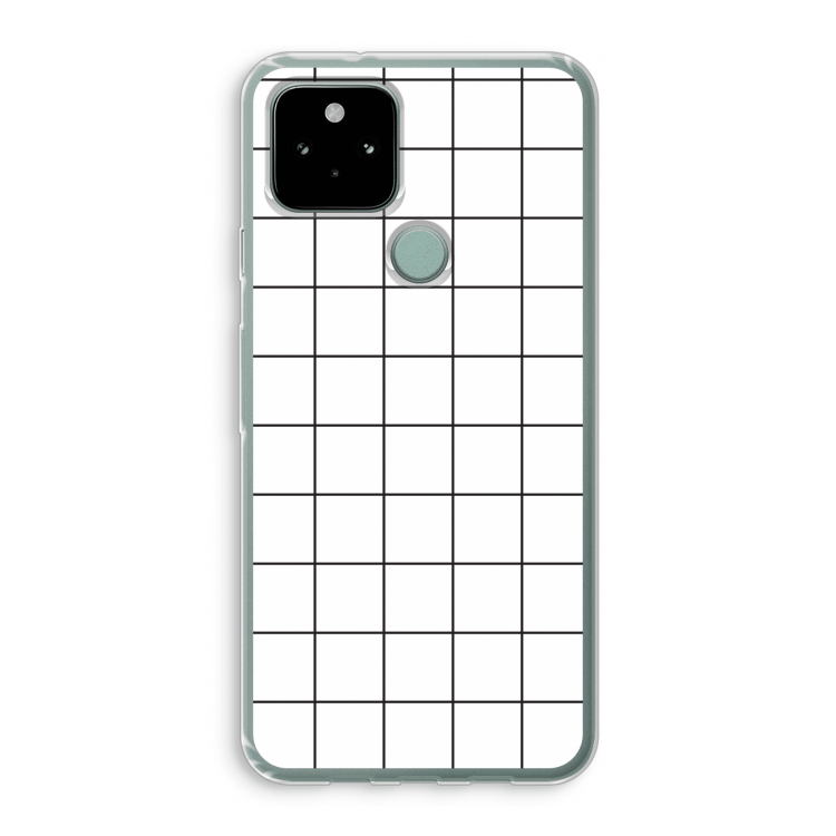Rooster: Google Pixel 5 Transparant Hoesje