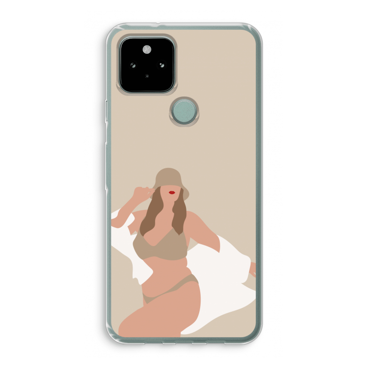 One of a kind: Google Pixel 5 Transparant Hoesje