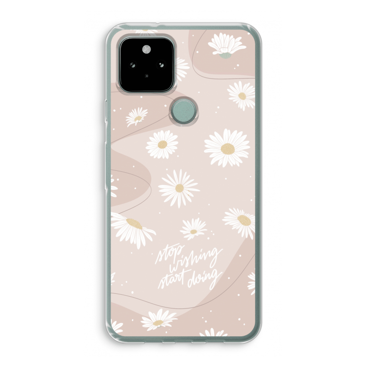 Daydreaming becomes reality: Google Pixel 5 Transparant Hoesje