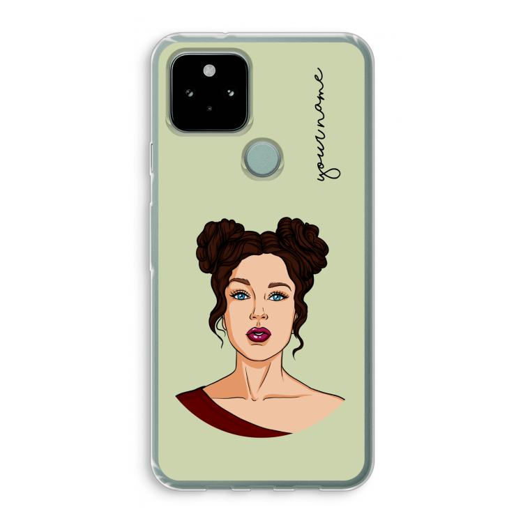 Pop-Art Creator: Google Pixel 5 Transparant Hoesje