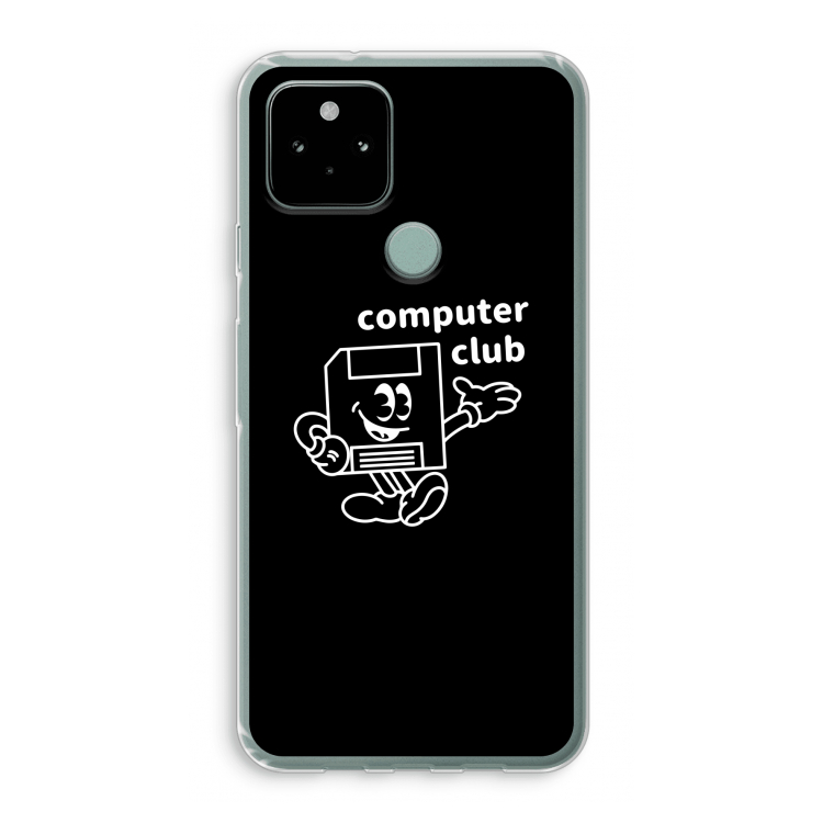 Floppyhead: Google Pixel 5 Transparant Hoesje
