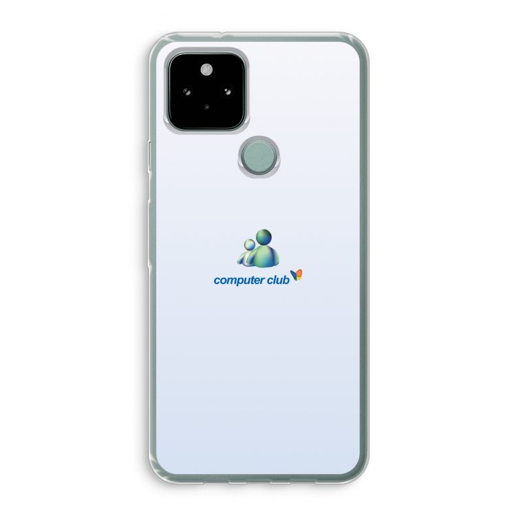 MSN: Google Pixel 5 Transparant Hoesje