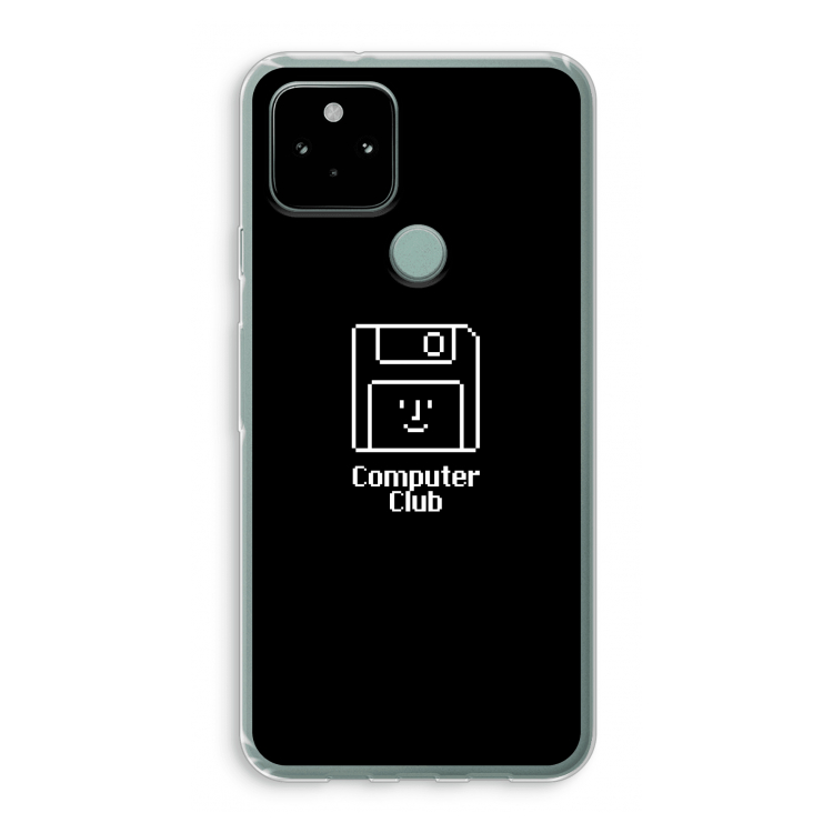 Hello: Google Pixel 5 Transparant Hoesje