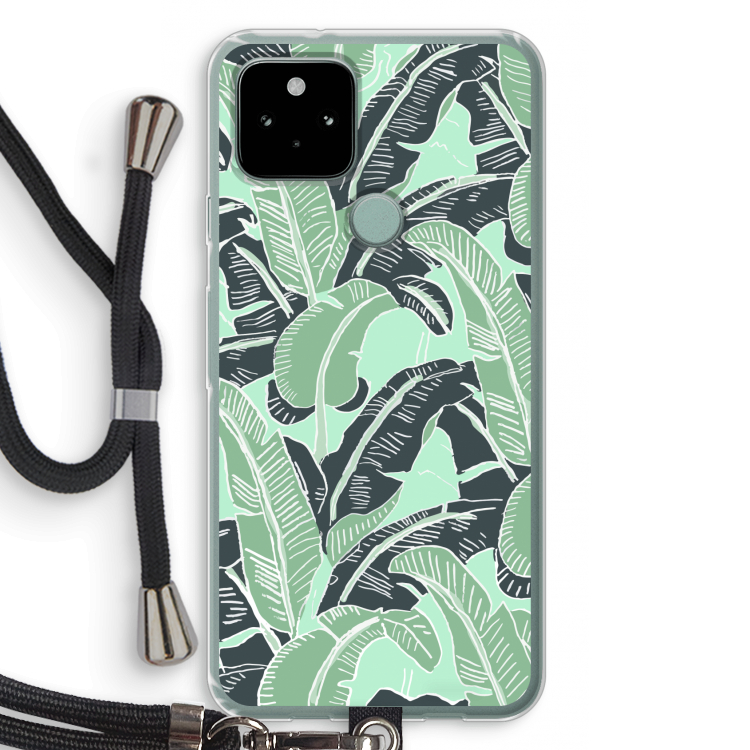 This Sh*t Is Bananas: Pixel 5 Transparant Hoesje met koord