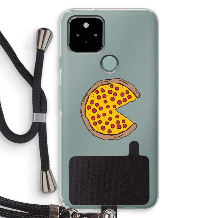 You Complete Me #2: Pixel 5 Transparant Hoesje met koord