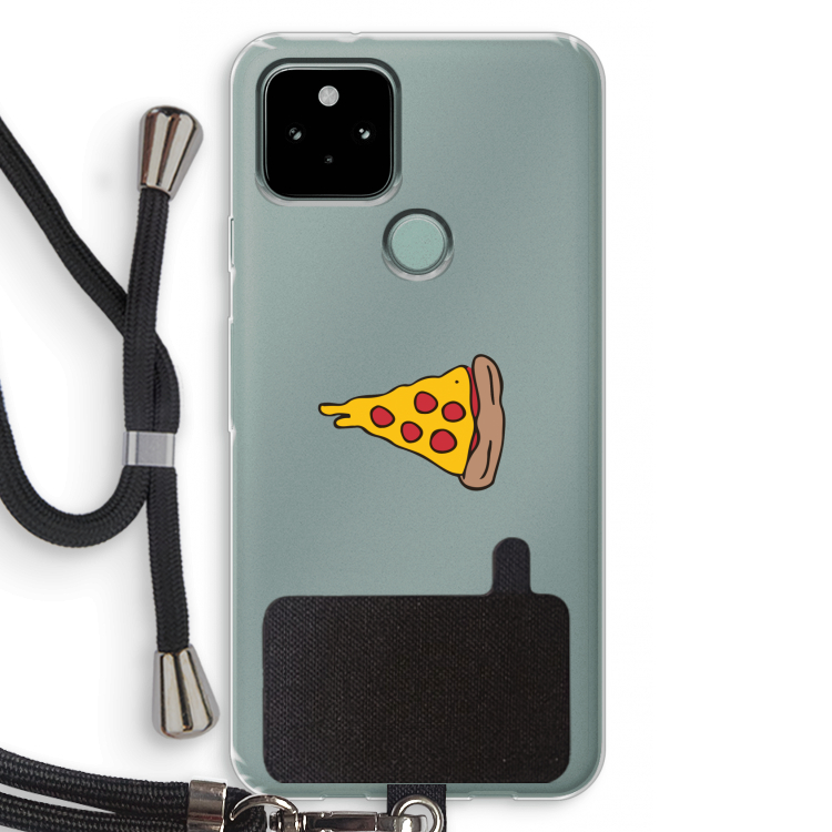 You Complete Me #1: Pixel 5 Transparant Hoesje met koord