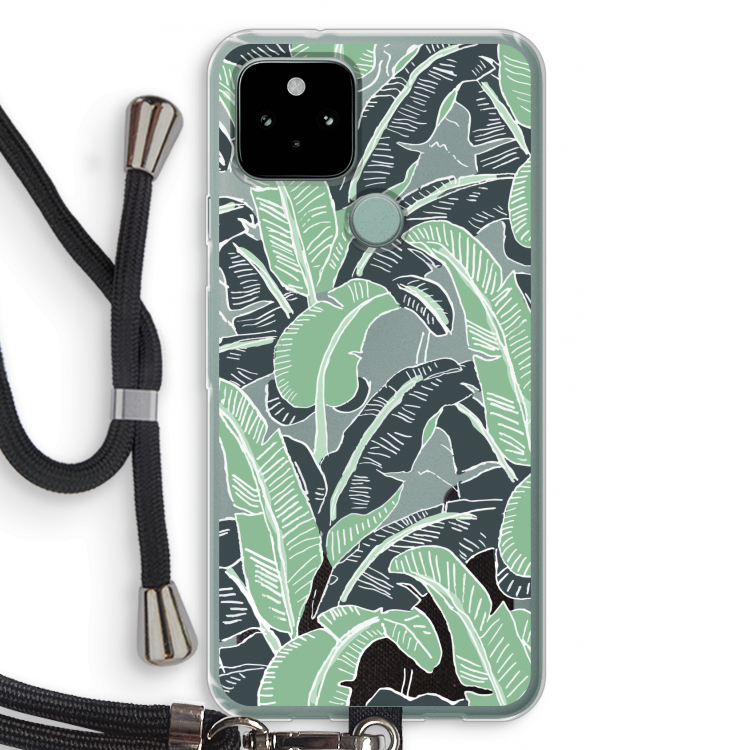 This Sh*t Is Bananas: Pixel 5 Transparant Hoesje met koord