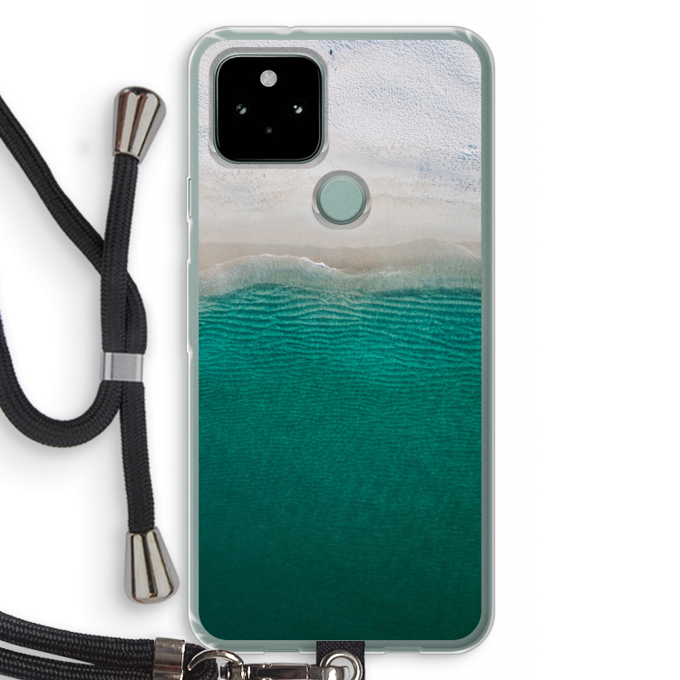 Stranded: Pixel 5 Transparant Hoesje met koord