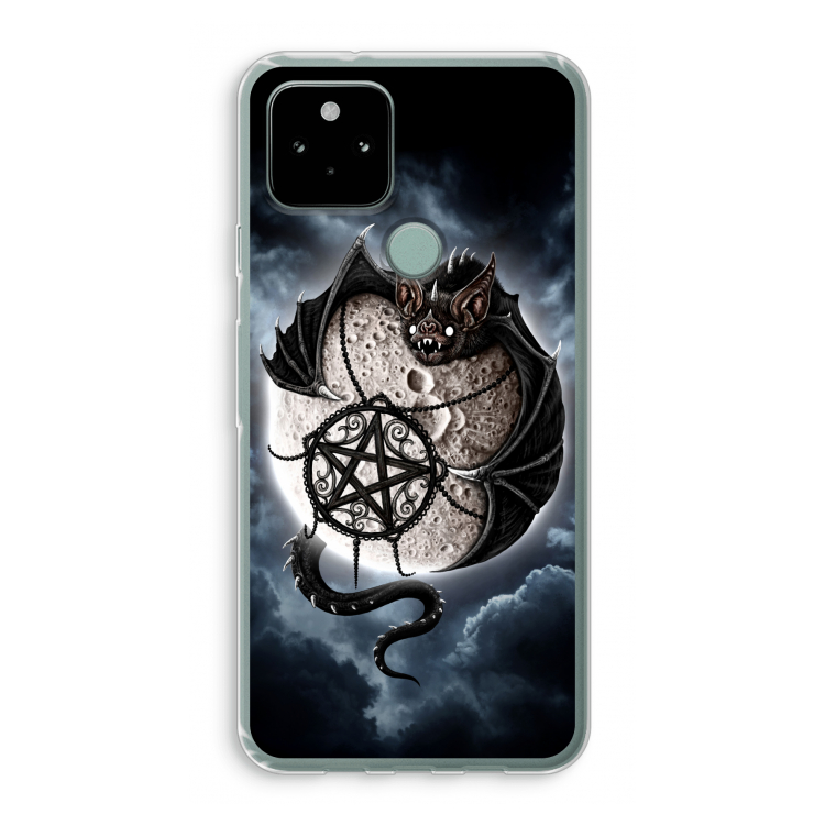 Volle maan: Google Pixel 5 Transparant Hoesje