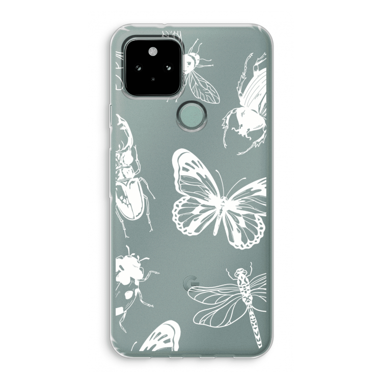 Tiny Bugs: Google Pixel 5 Transparant Hoesje
