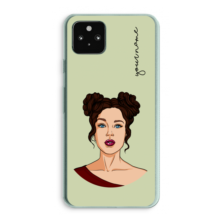 Pop-Art Creator: Google Pixel 5a 5G Transparant Hoesje