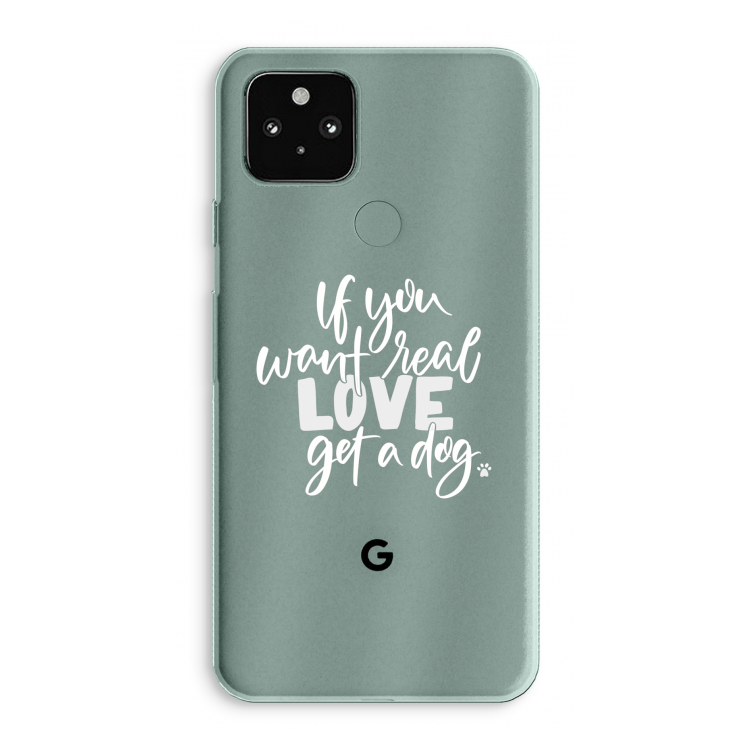 Partner in crime: Google Pixel 5a 5G Transparant Hoesje