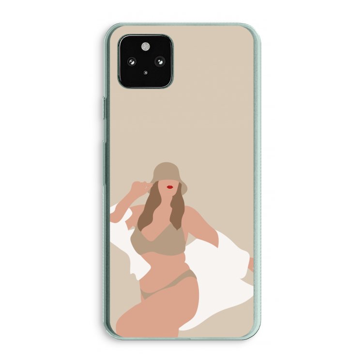 One of a kind: Google Pixel 5a 5G Transparant Hoesje