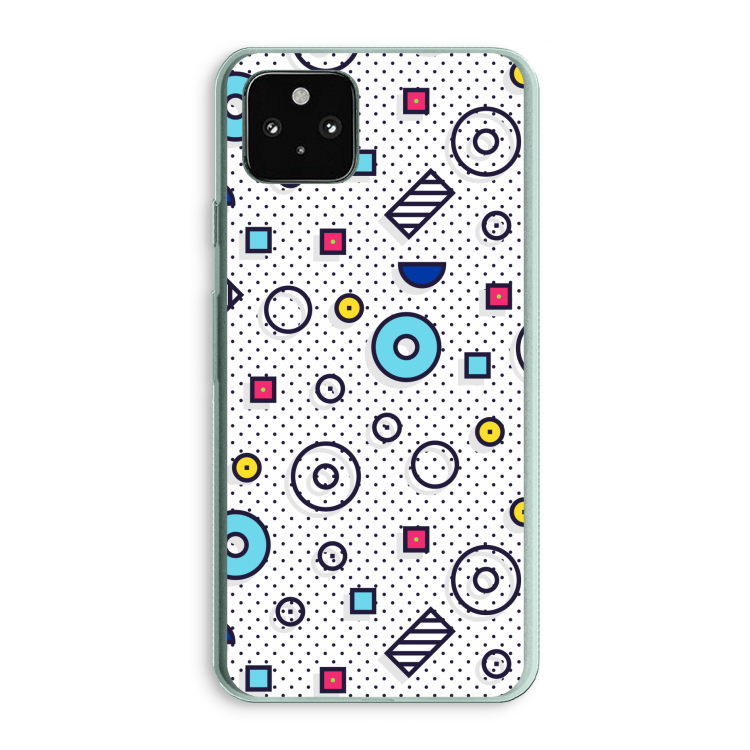 8-bit N°9: Google Pixel 5a 5G Transparant Hoesje