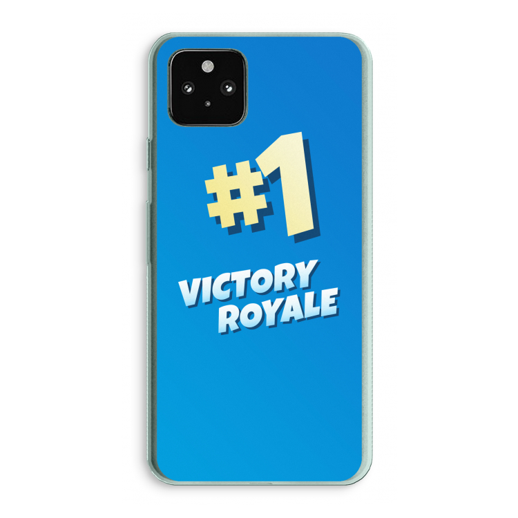 Victory Royale: Google Pixel 5a 5G Transparant Hoesje