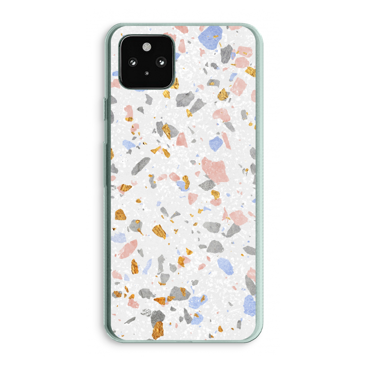 Terrazzo N°8: Google Pixel 5a 5G Transparant Hoesje