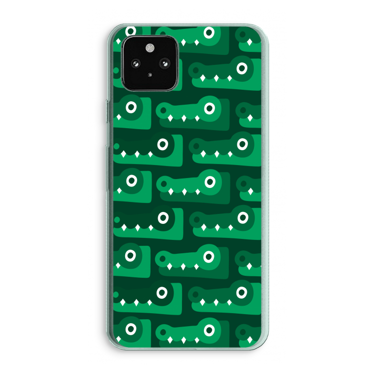 Crocs: Google Pixel 5a 5G Transparant Hoesje