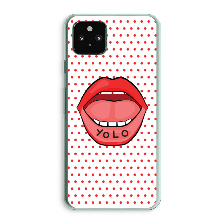 Yolo Denise: Google Pixel 5a 5G Transparant Hoesje