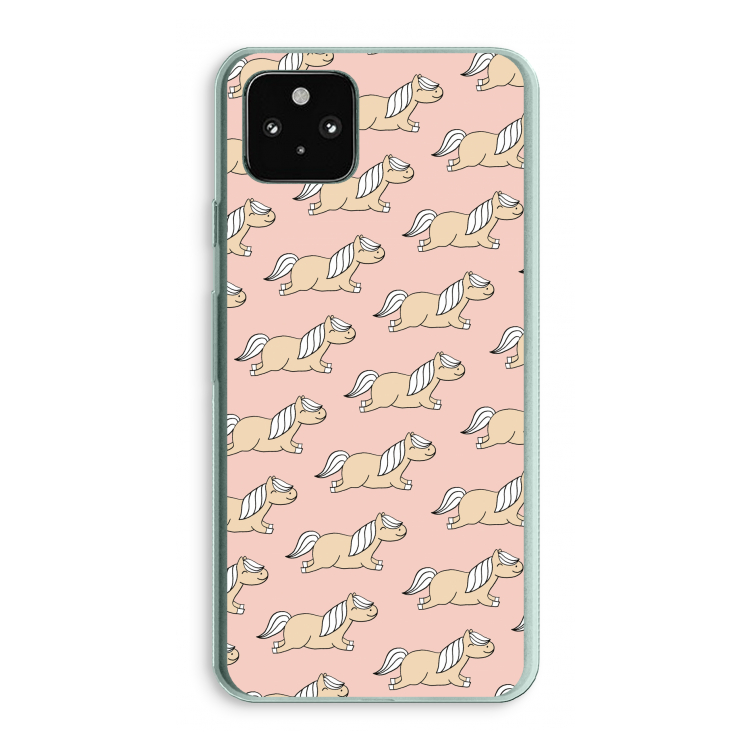 Ponys: Google Pixel 5a 5G Transparant Hoesje