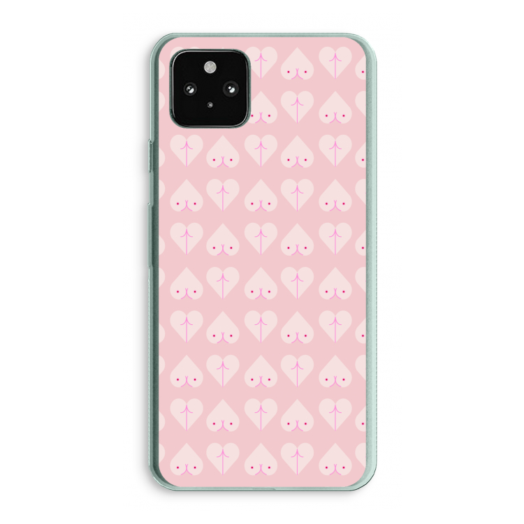 Ass 'n Titties: Google Pixel 5a 5G Transparant Hoesje