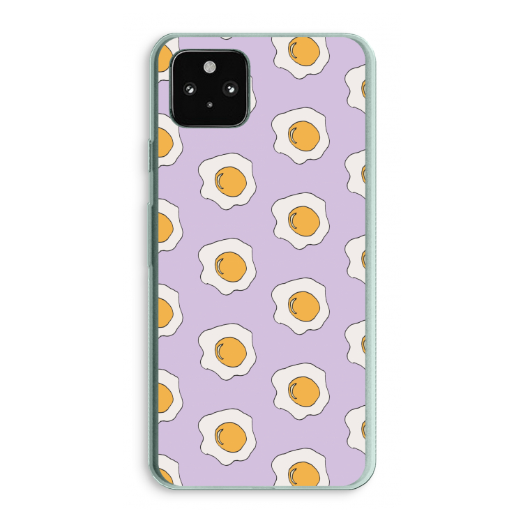 Bacon to my eggs #1: Google Pixel 5a 5G Transparant Hoesje