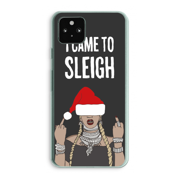 Came To Sleigh: Google Pixel 5a 5G Transparant Hoesje