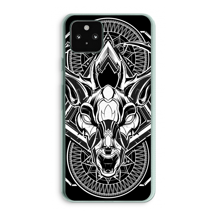 Oh Deer: Google Pixel 5a 5G Transparant Hoesje