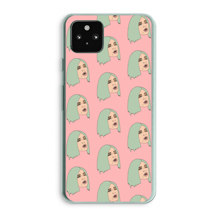 King Kylie: Google Pixel 5a 5G Transparant Hoesje