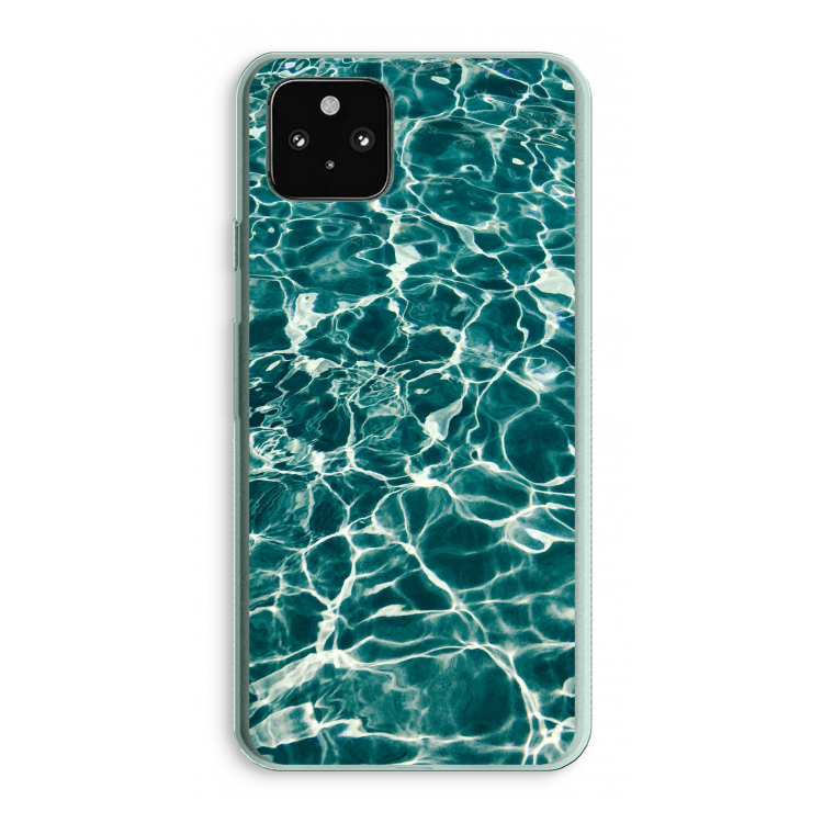 Weerkaatsing water: Google Pixel 5a 5G Transparant Hoesje