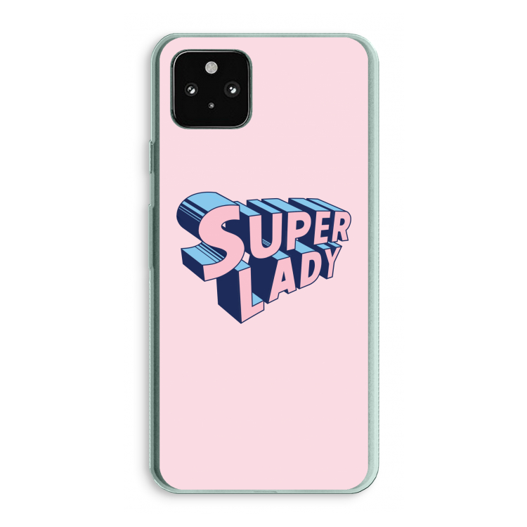 Superlady: Google Pixel 5a 5G Transparant Hoesje