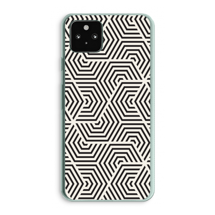 Magic pattern: Google Pixel 5a 5G Transparant Hoesje
