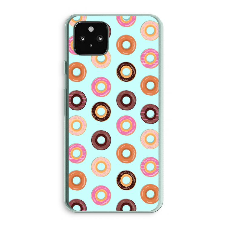 Donuts: Google Pixel 5a 5G Transparant Hoesje