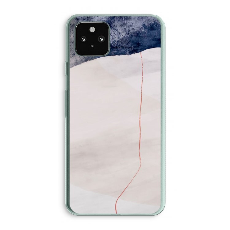 Stone White: Google Pixel 5a 5G Transparant Hoesje